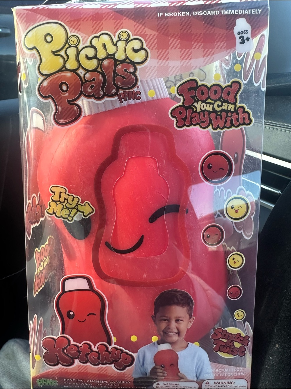 PPNC Ketchup Squeeze squishy